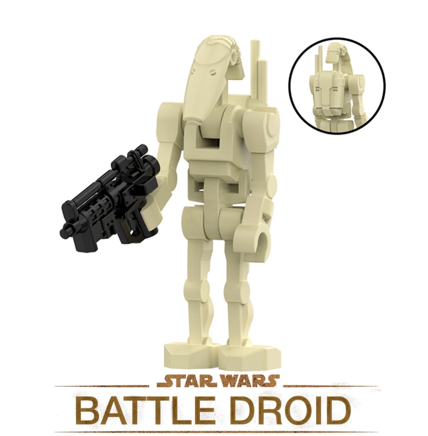 PREVENTE MINIFIGURE STAR WARS UNIVERS: BATTLE DROID CUSTOM Disponibilité mi-septembre 2026