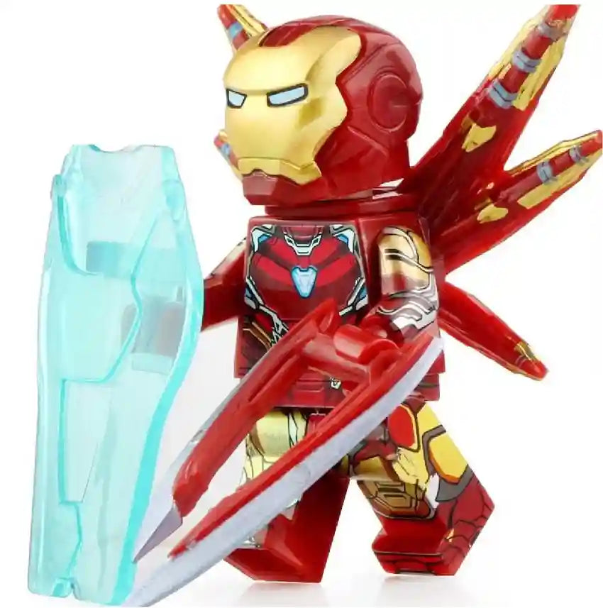 ♥️♥️♥️MINIFIGURE MARVEL UNIVERS: IRON MAN ENDGAME "RARE" ♥️♥️♥️custom