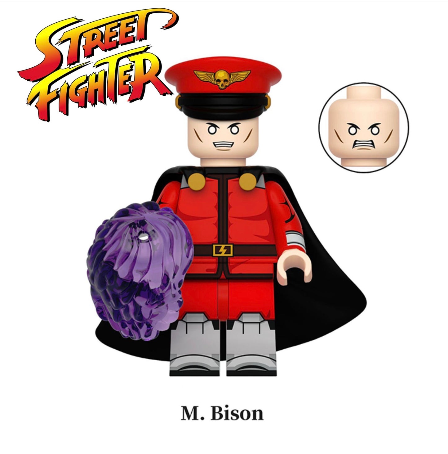 PREVENTE MINIFIGURE STREET FIGHTER: M. BISON Custom Disponibilité Octobre 2026