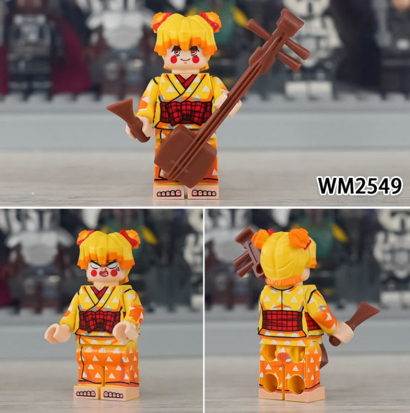 MINIFIGURE DÉMON SLAYER UNIVERS: AGATSUMA ZENITSU custom
