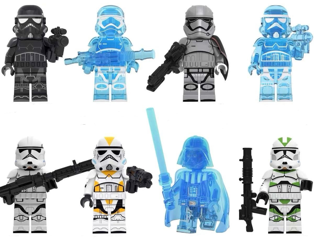 RARE MINIFIGURE STAR WARS UNIVERS DE 2020: 212th ATTACK BATTALION STORMTROOPER. CUSTOM "DERNIERE PIECE"