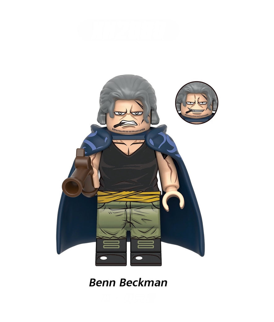 ♥️♥️MINIFIGURE ONE PEACE: BENN BECKMAN ♥️♥️custom