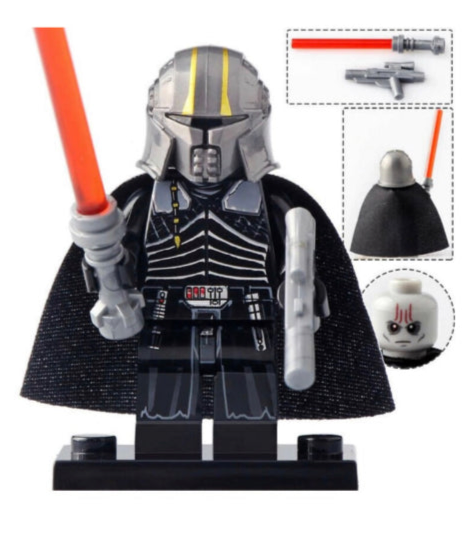 ♥️♥️♥️MINIFIGURE STAR WARS UNIVERS: LORD STARKILLER GALEN MAREK ♥️♥️♥️CUSTOM