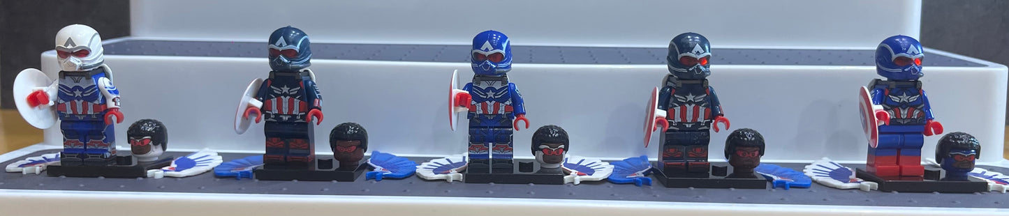 PREVENTE MINIFIGURE MARVEL UNIVERS: NEW CAPTAIN AMERICA custom Disponibilité fin octobre 2025