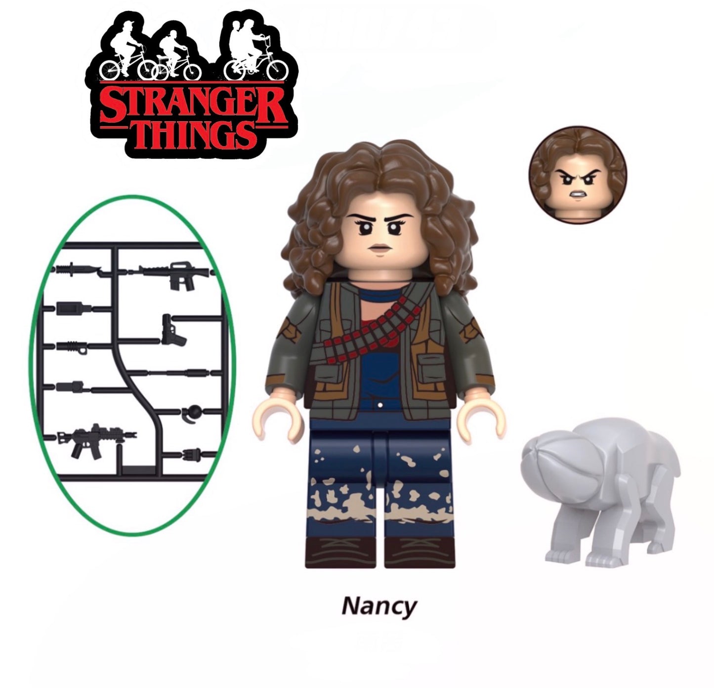MINIFIGURE STRANGER THINGS UNIVERS: NANCY Custom