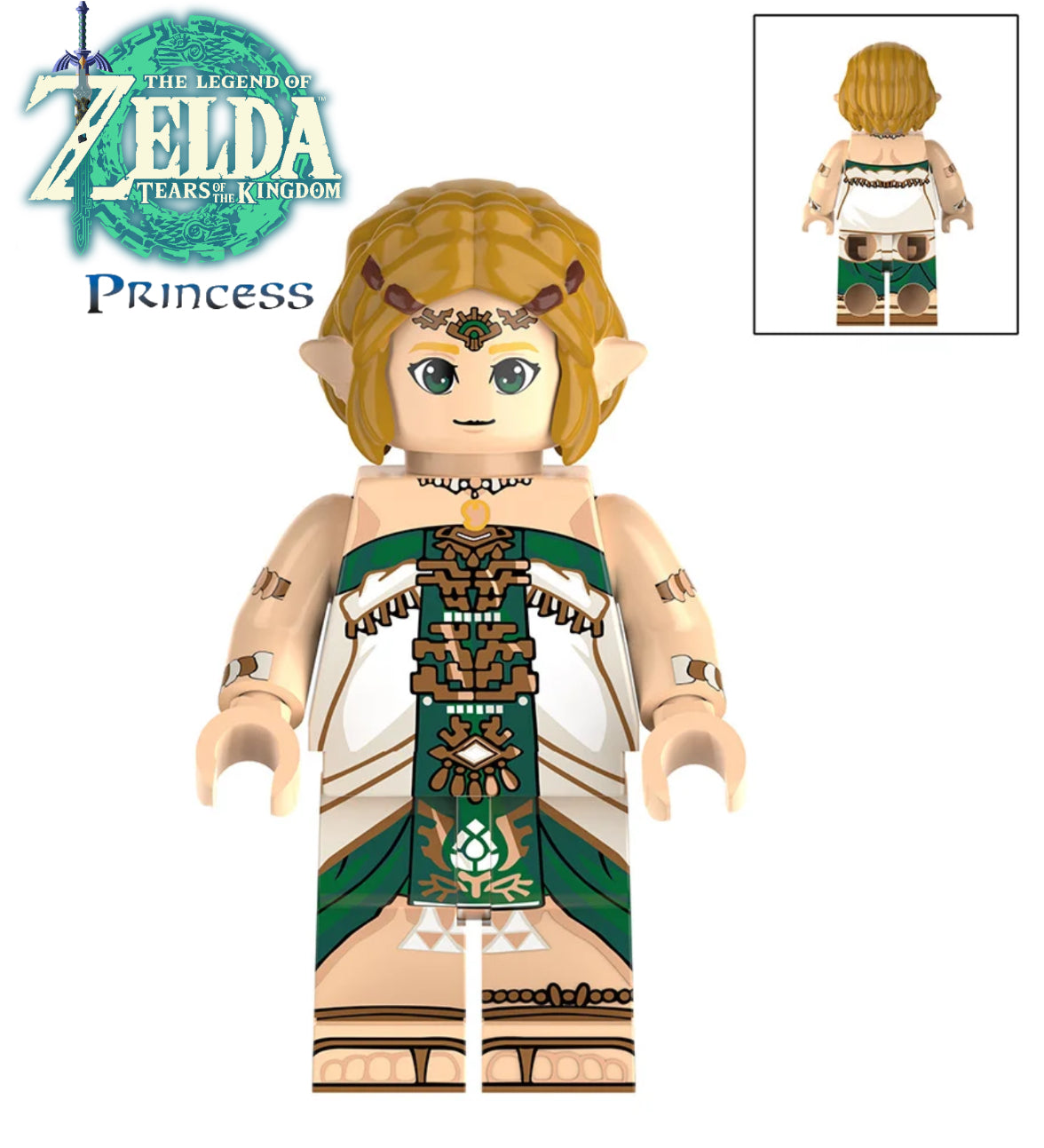 PREVENTE MINIFIGURE LEGEND OF ZELDA: PRINCESSE ZELDA CUSTOM Disponibilité fin janvier 2026