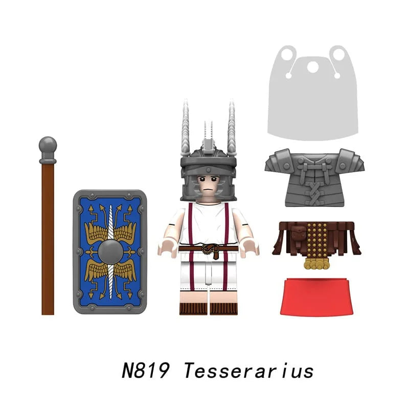 ♥️♥️♥️MINIFIGURE EMPIRE ROMAIN UNIVERS: ROMAIN TESSERARIUS (sous-officier)♥️♥️♥️custom