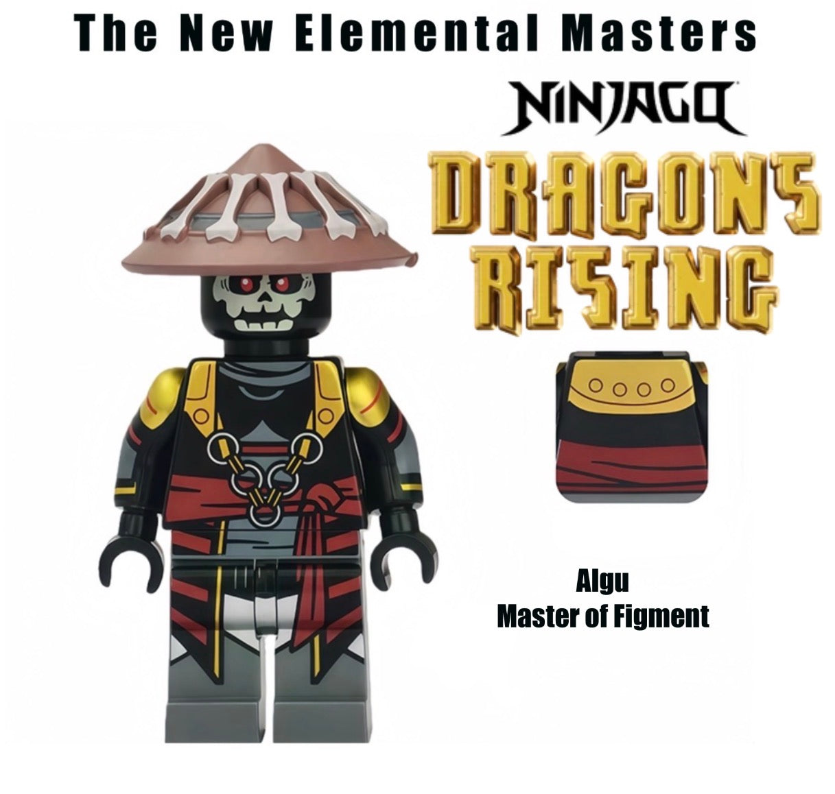 ⭐️ ⭐️ ⭐️MINIFIGURE NINJAGO UNIVERS: ALGU MASTER OF FIGMENT ⭐️ ⭐️ ⭐️ CUSTOM