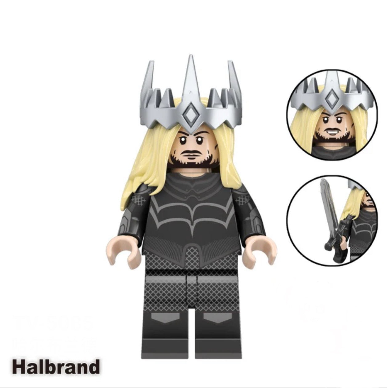 MINIFIGURE LOTR/HOBBIT/TROP UNIVERS: HALBRAND CUSTOM