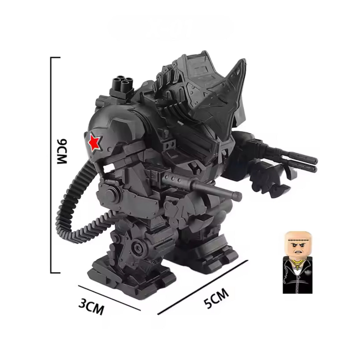 MINIFIGURE MARVEL UNIVERS: RHINO (Spider-Man: No Way Home) custom
