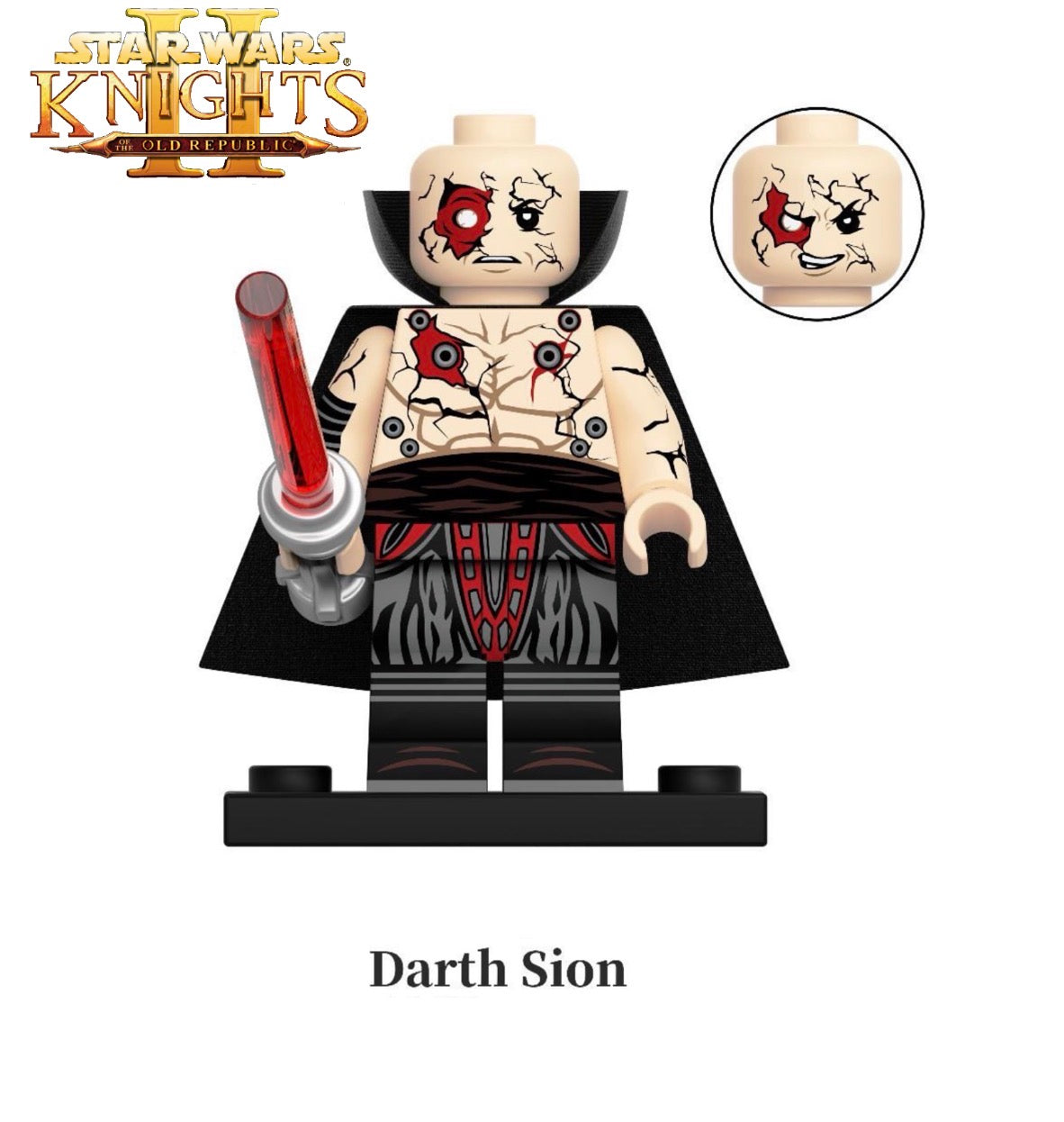 ⭐️⭐️⭐️MINIFIGURE STAR WARS UNIVERS: SITH DARTH SION ⭐️⭐️⭐️Custom
