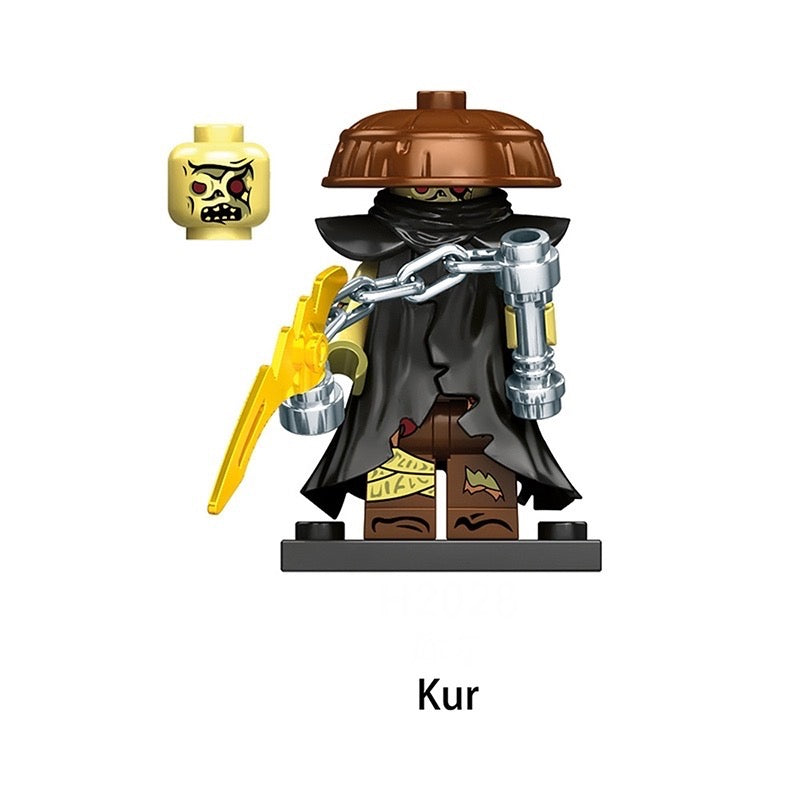 PREVENTE♥️♥️♥️MINIFIGURE NINJAGO UNIVERS: KUR FORBIDDEN FIVE ♥️♥️♥️CUSTOM DISPONIBILITÉ FIN SEPTEMBRE 2025