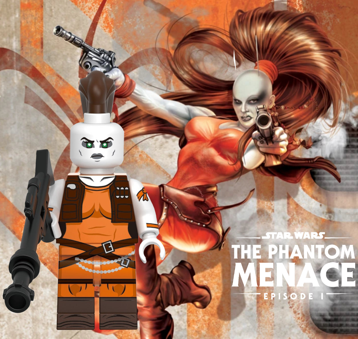 PREVENTE MINIFIGURE STAR WARS UNIVERS: AURA SING CUSTOM Disponibilité fin septembre 2025