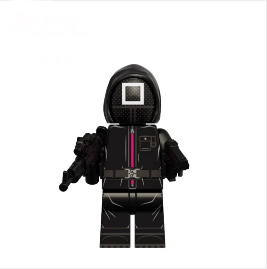 MINIFIGURE SQUID GAME UNIVERS: THE OFFICIER custom