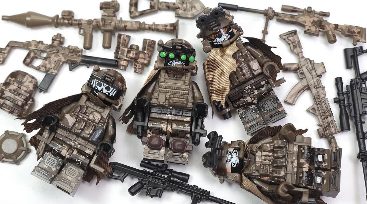 ♥️♥️MINIFIGURE ARMY UNIVERS: COMMANDO CUSTOM♥️♥️
