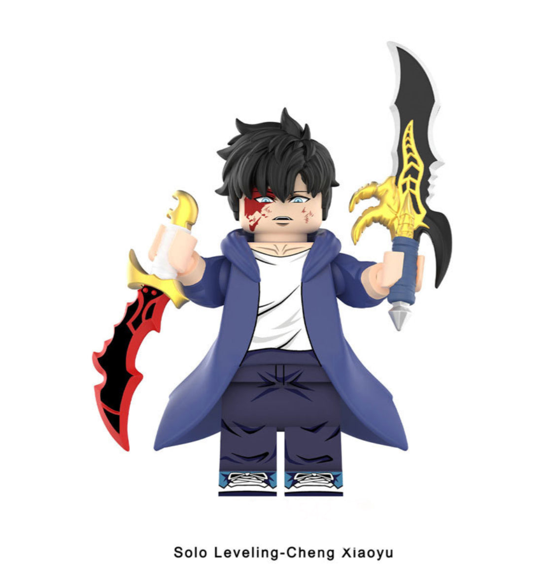 MINIFIGURE SOLO LEVELING UNIVERS: SUNG JIN-WOO (version D) custom