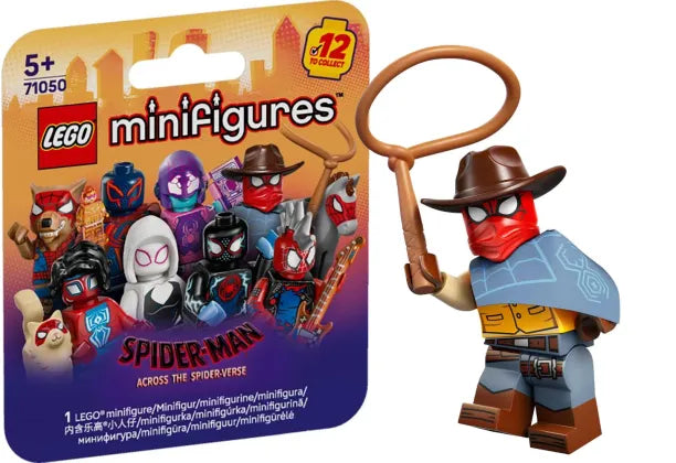 PREVENTE LEGO MINIFIGURE SÉRIES ACROSS THE SPIDER-VERSE : WEB-SLINGER "Socle+Fascicule inclus " Disponibilité mi-septembre 2025