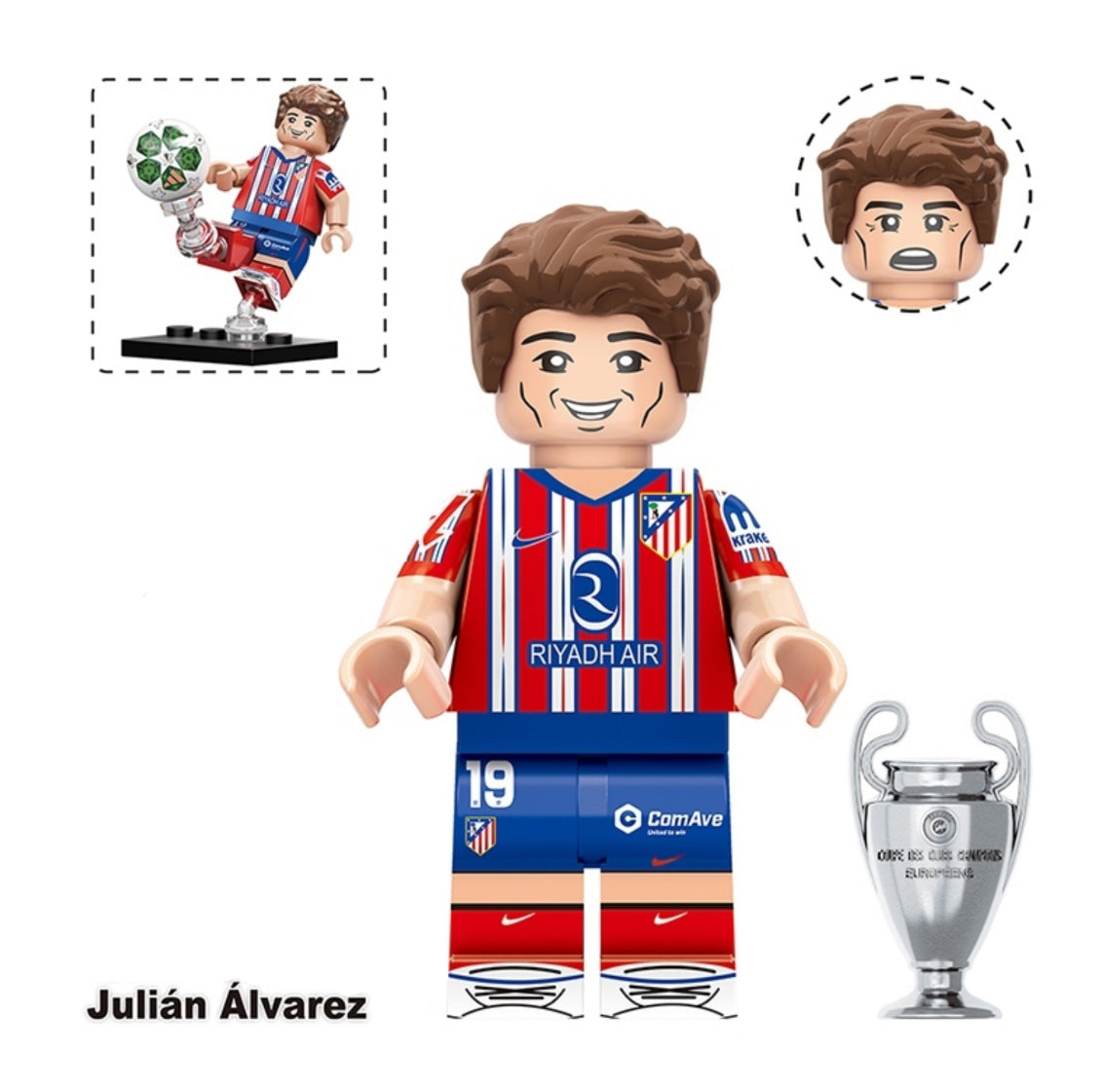 MINIFIGURE FOOTBALL UNIVERS ⚽️: JULIÁN ÁLVAREZ custom