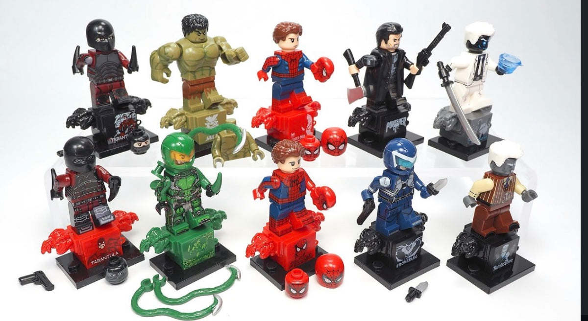 MINIFIGURE MARVEL UNIVERS (SPIDERMAN): MISTER NEGATIVE Custom