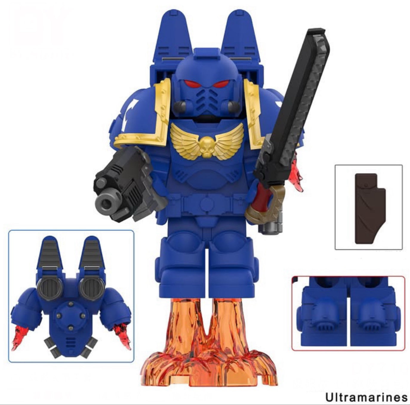 PREVENTE ♥️♥️MINIFIGURE WARHAMMER 40K UNIVERS: ULTRAMARINES ♥️♥️custom Disponibilité début Novembre 2025