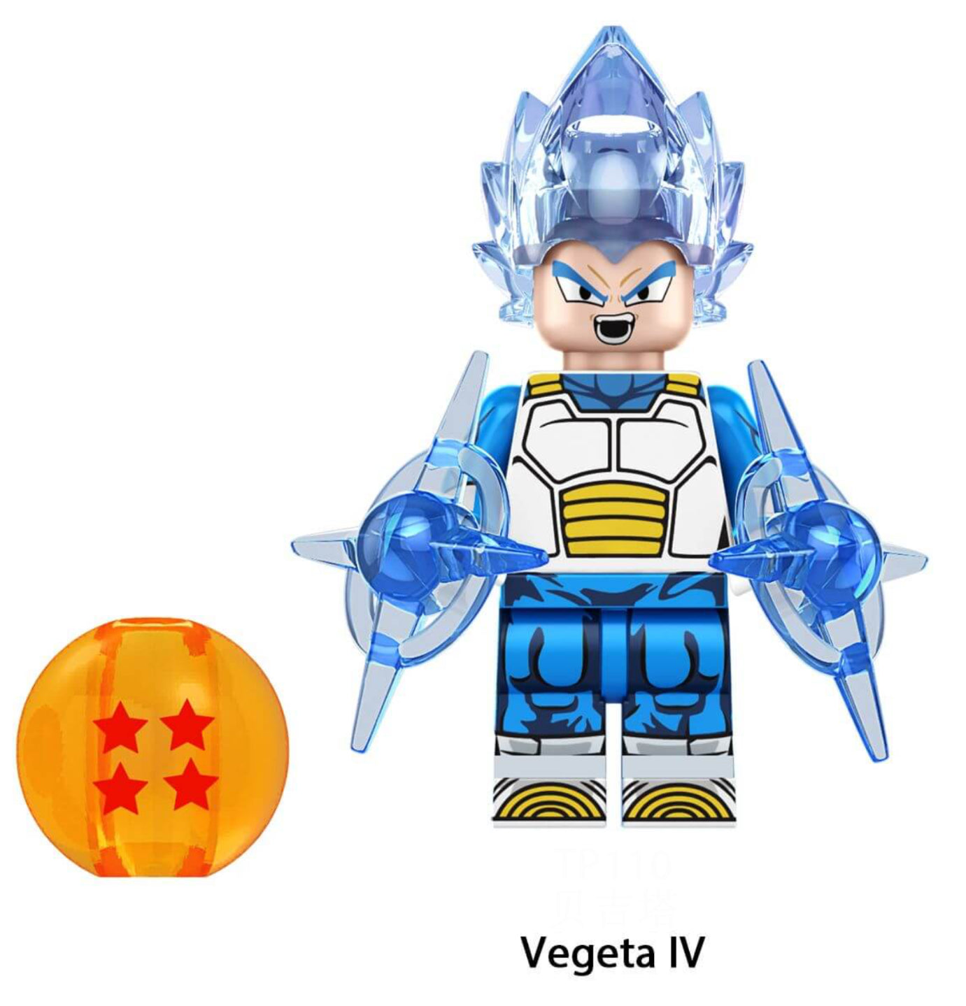 PREVENTE MINIFIGURE DRAGON BALL Z UNIVERS: VÉGÉTA IV Custom Disponibilité fin novembre 2025