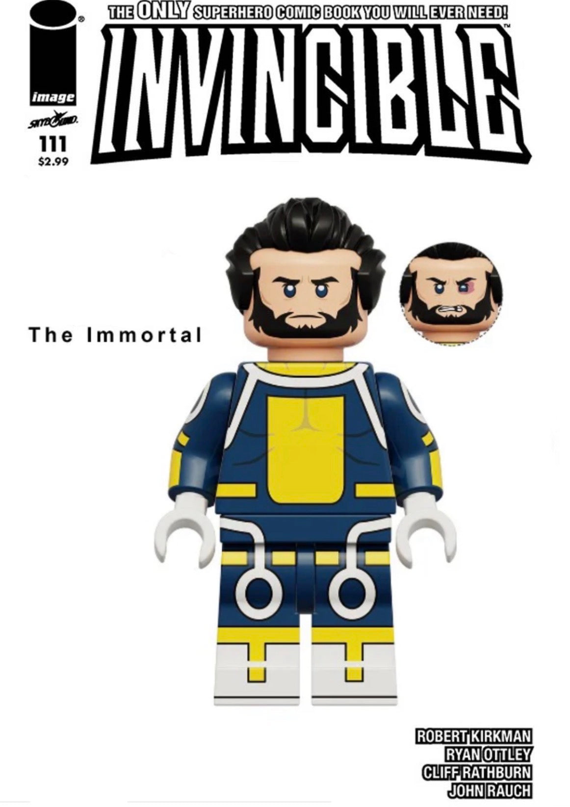 PREVENTE MINIFIGURE INVINCIBLE UNIVERS : THE IMMORTAL custom Disponibilité fin juillet 2026