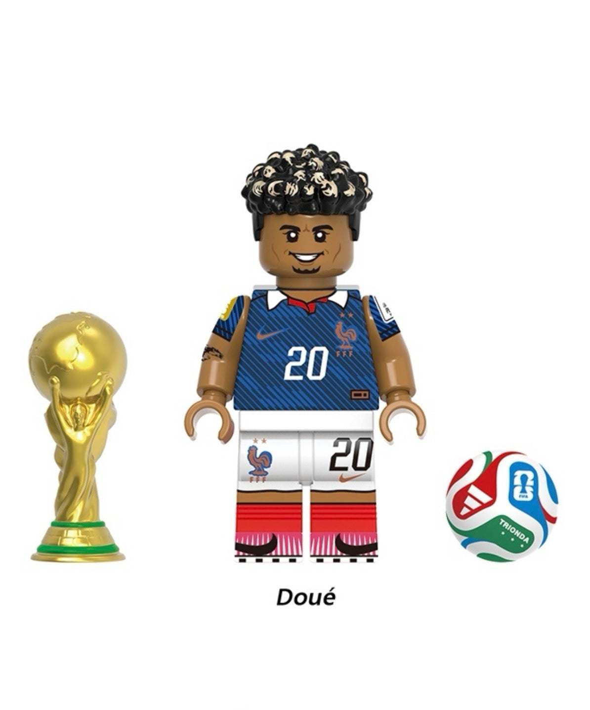 PREVENTE MINIFIGURE FOOTBALL UNIVERS: DOUÉ custom DISPONIBILITÉ DEBUT NOVEMBRE 2026