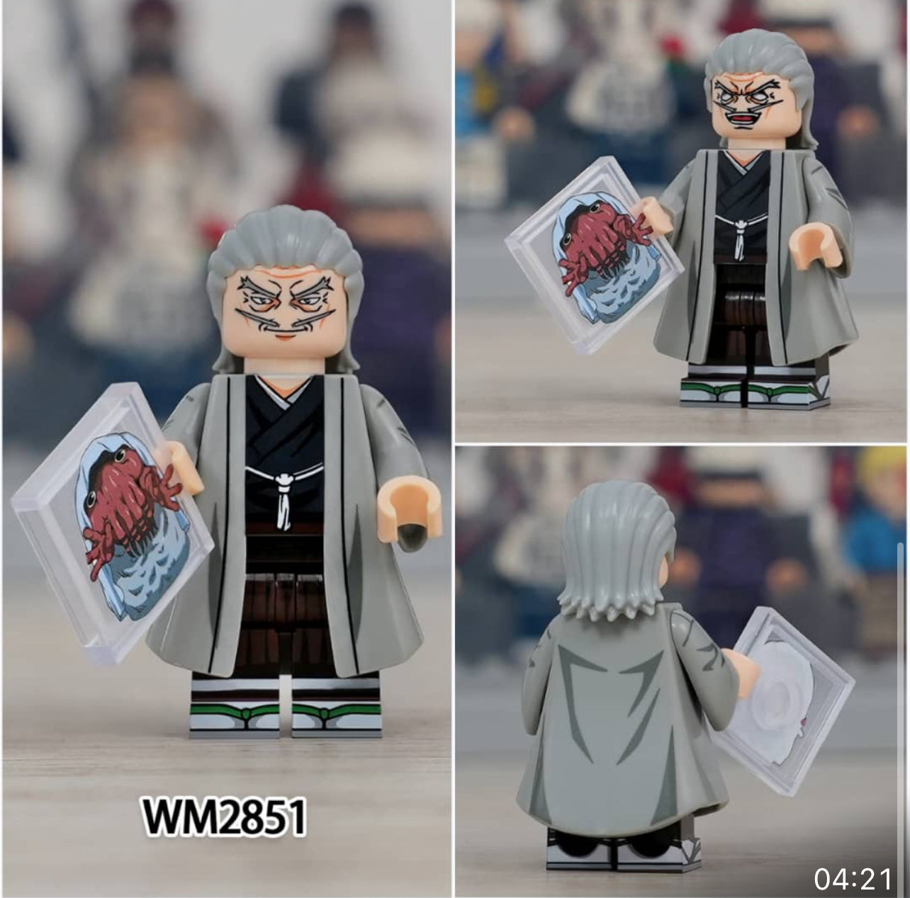 MINIFIGURE JUJUTSU KAISEN UNIVERS : ZENIN NAOBITO custom