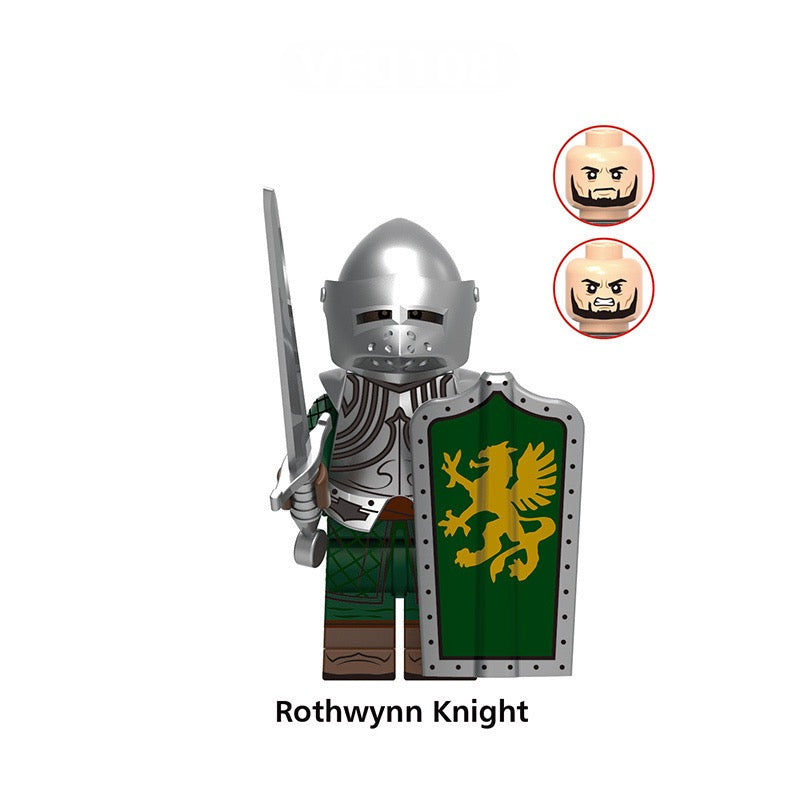 PREVENTE MINIFIGURE MÉDIÉVALE UNIVERS: ROTHWYNN KNIGHT Custom Disponibilité mi-décembre 2025