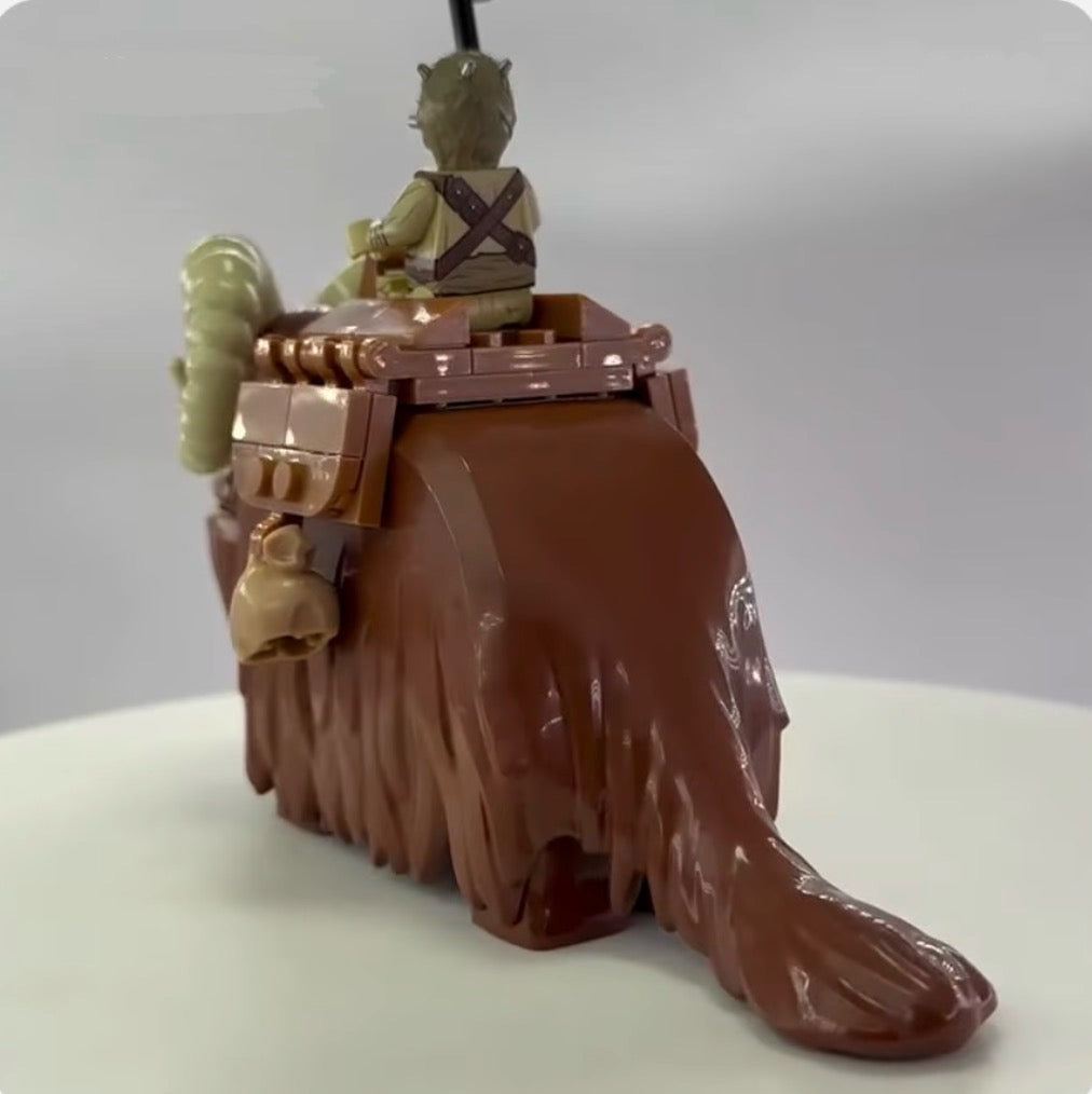 ⭐️⭐️⭐️MINIFIGURE STAR WARS UNIVERS: BANTHA WITH TUSKEN RAIDER ⭐️⭐️⭐️custom