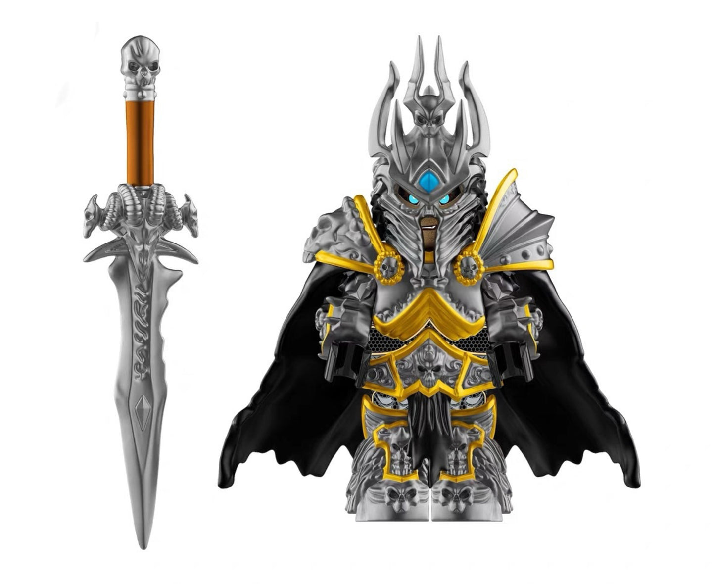 PREVENTE MINIFIGURE WORLD OF WARCRAFT UNIVERS: LICH KING custom Disponibilité fin Août 2025