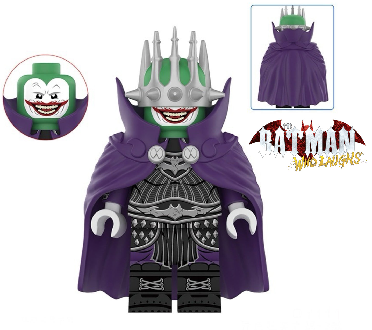 PREVENTE♥️♥️MINIFIGURE DC UNIVERS: ♥️♥️♥️THE BATMAN WHO LAUGHS custom Disponibilité Minifigures fin janvier 2026