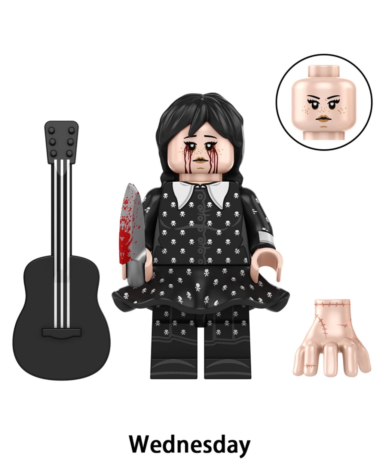 MINIFIGURE WEDNESDAY UNIVERS: WEDNESDAY Custom