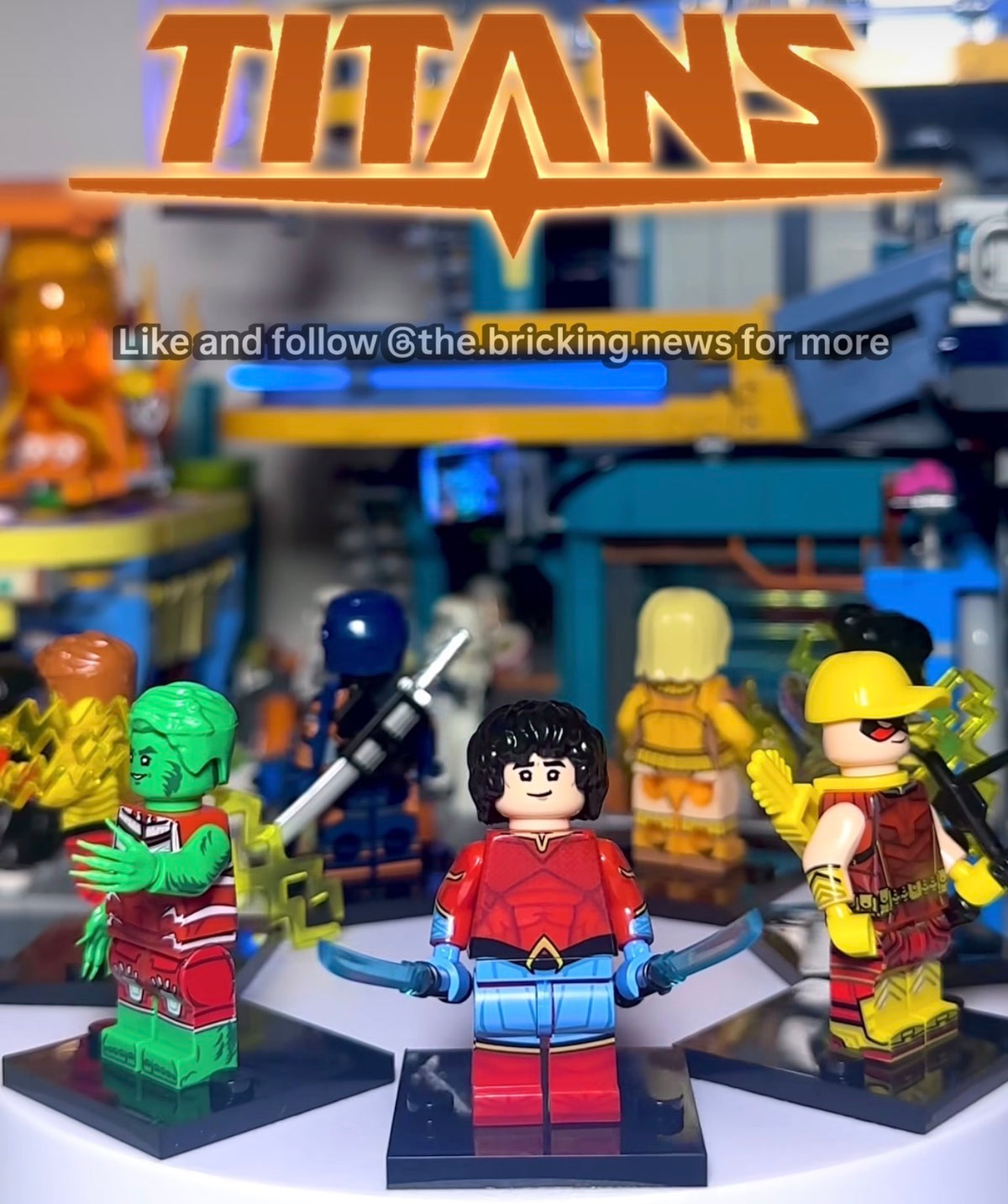 MINIFIGURE DC UNIVERS: AQUALAD Custom
