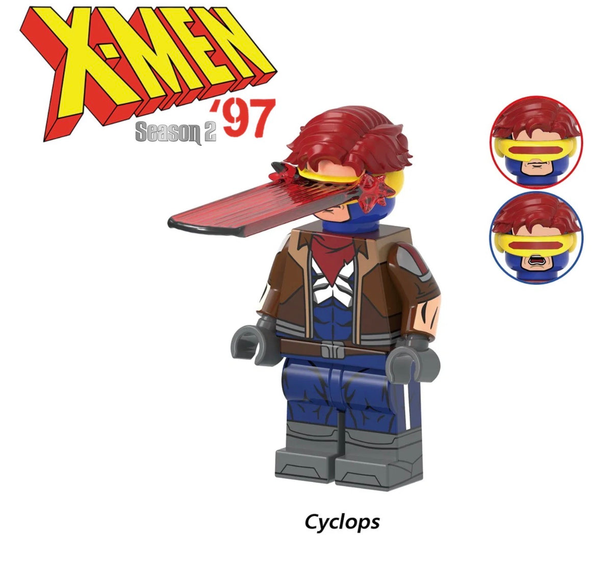 PREVENTE MINIFIGURE MARVEL UNIVERS: CYCLOPS Custom Disponibilité Novembre 2026