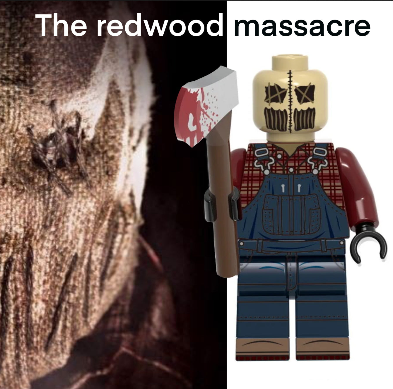MINIFIGURE MOVIE/TV/HORREUR UNIVERS: THE REDWOOD MASSACRE custo