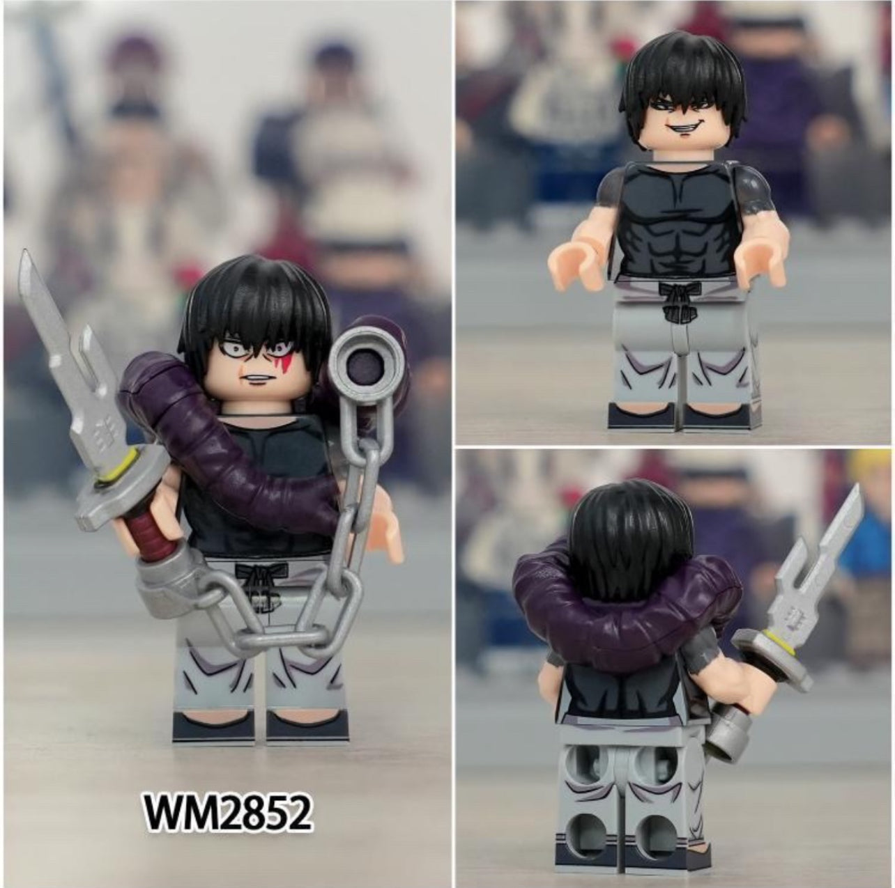 MINIFIGURE JUJUTSU KAISEN UNIVERS : FUSHIGURO TAJI custom