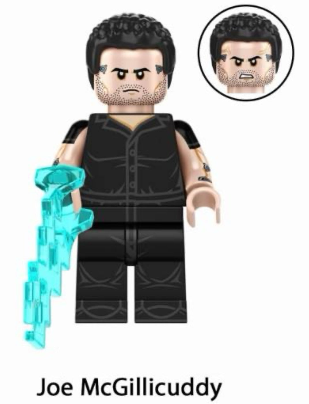 PREVENTE MINIFIGURE MARVEL UNIVERS: JOE MCGILLICUDDY "IRON HEART" CUSTOM Disponibilité fin septembre 2025