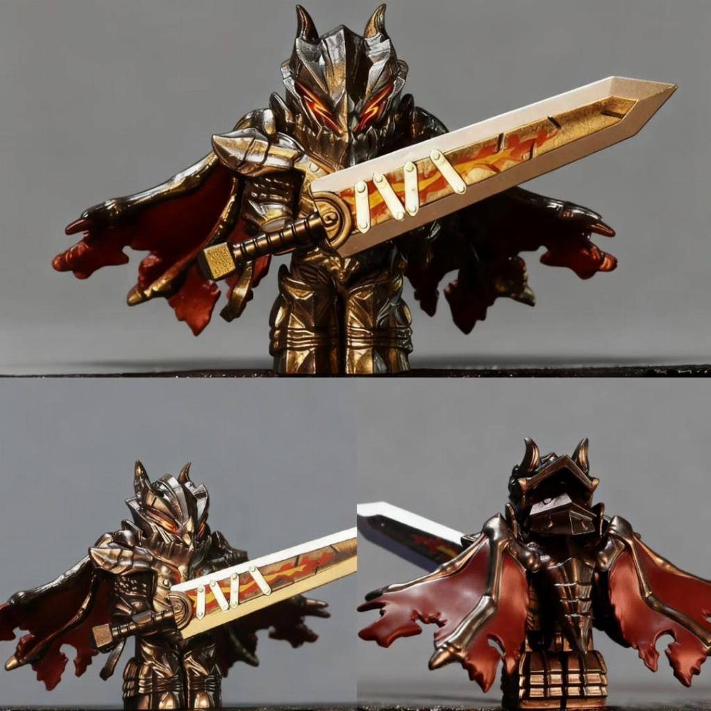 ♥️♥️♥️MINIFIGURE BERSERK UNIVERS EDITION LIMITÉE: GUTS ♥️♥️♥️custom