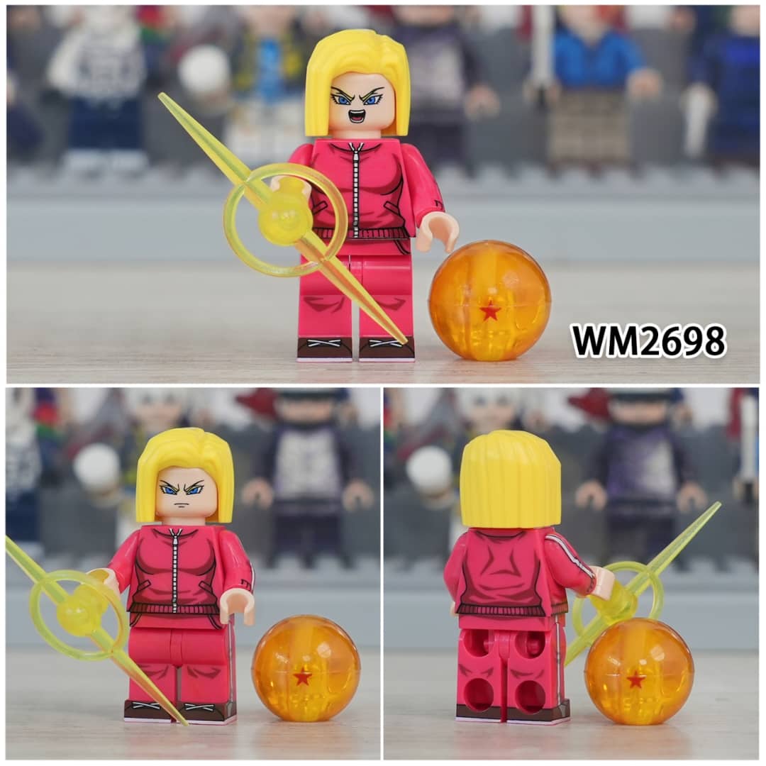 MINIFIGURE DBZ: ANDROÏD 18 Custom