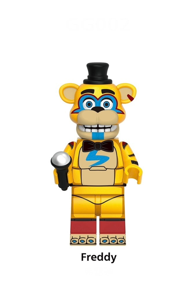 MINIFIGURE HORREUR UNIVERS: FREDDY "FIVE NIGHTS AT FREDDY’S"CUSTOM