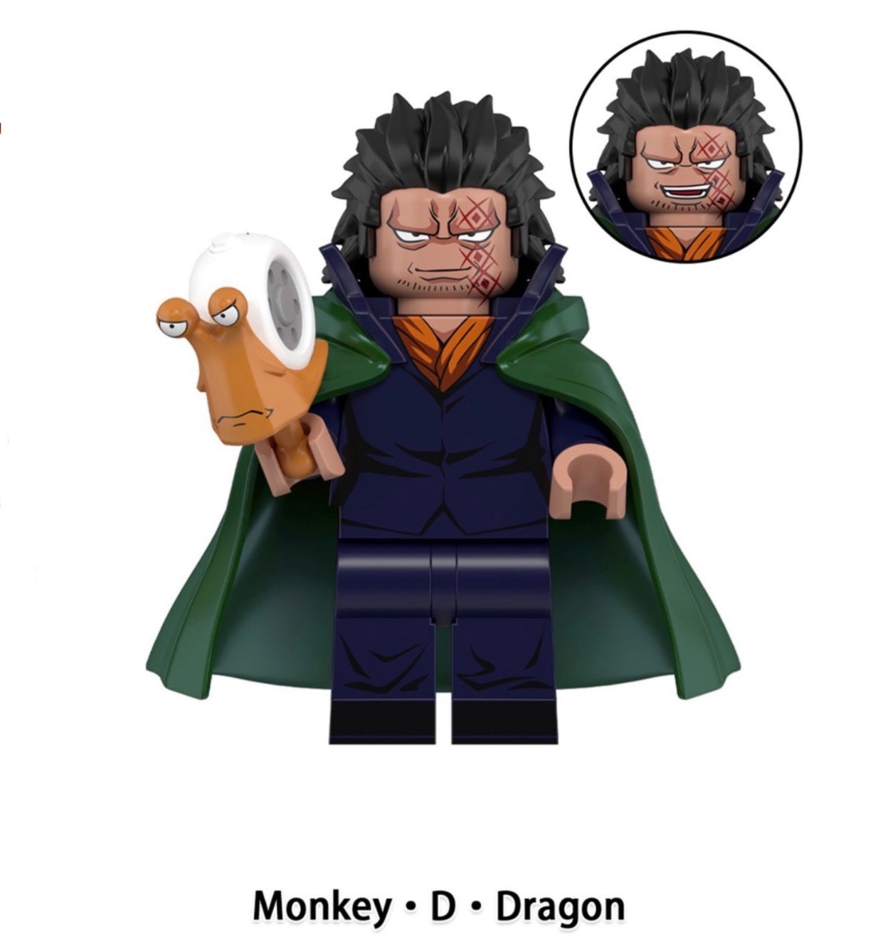 ⭐️⭐️⭐️MINIFIGURE ONE PEACE UNIVERS: MONKEY.D.DRAGON ⭐️⭐️⭐️custom