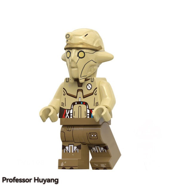MINIFIGURE STAR WARS AHSOKA UNIVERS: PROFESSOR HUYANG Custom
