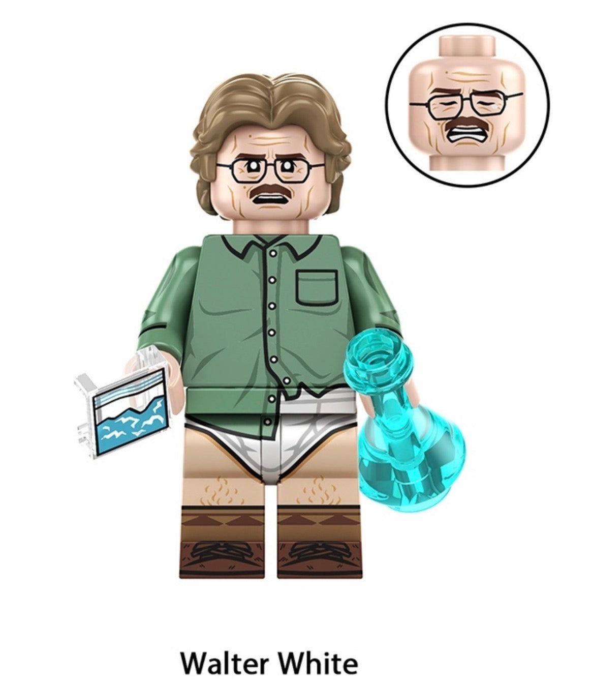 MINIFIGURE BREAKING BAD UNIVERS: WALTER WHITE custom