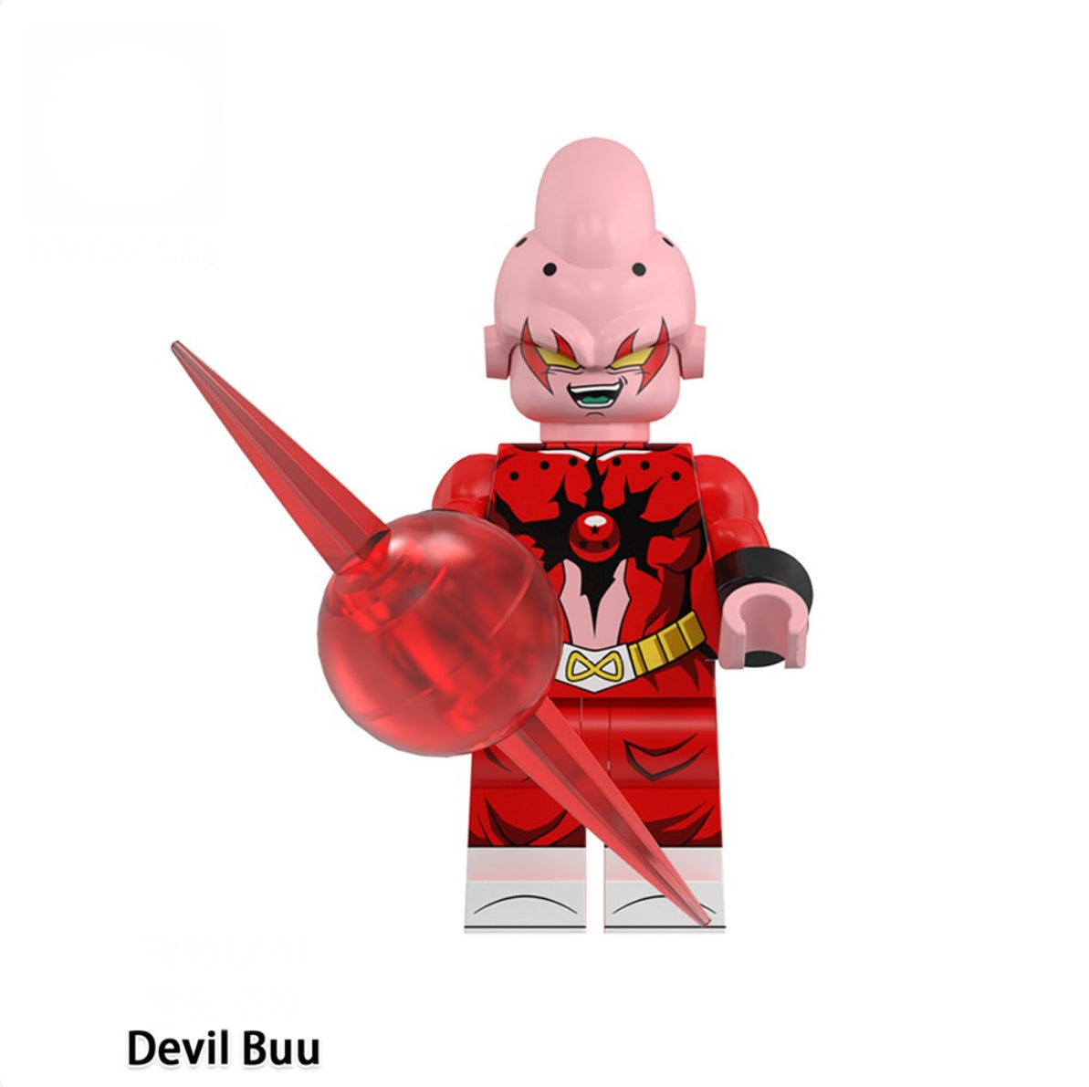 PREVENTE MINIFIGURE DRAGON BALL Z UNIVERS: DEVIL BUU Custom Disponibilité janvier 2025