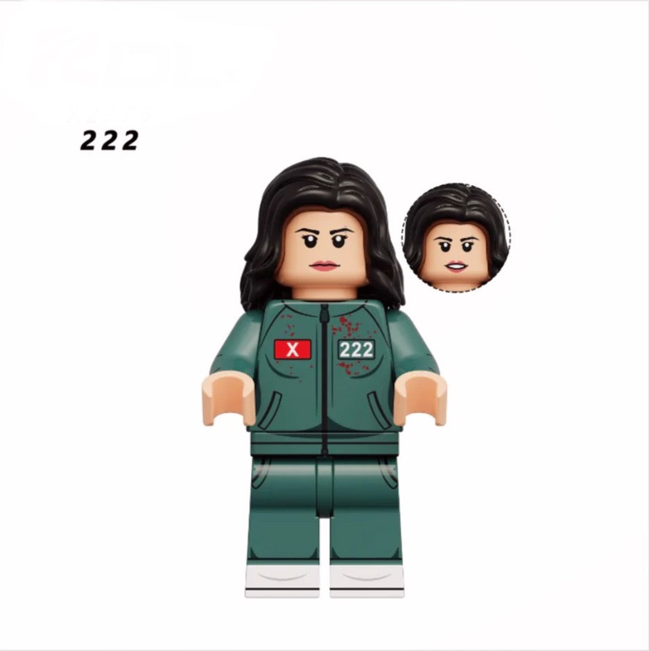 MINIFIGURE SQUID GAME UNIVERS: N°222 custom