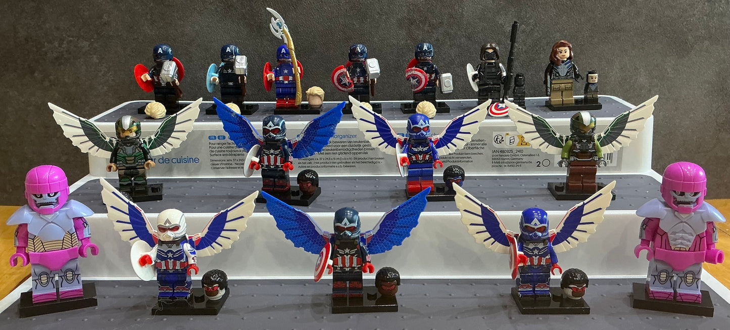 - MINIFIGURE MARVEL UNIVERS: FALCON custom