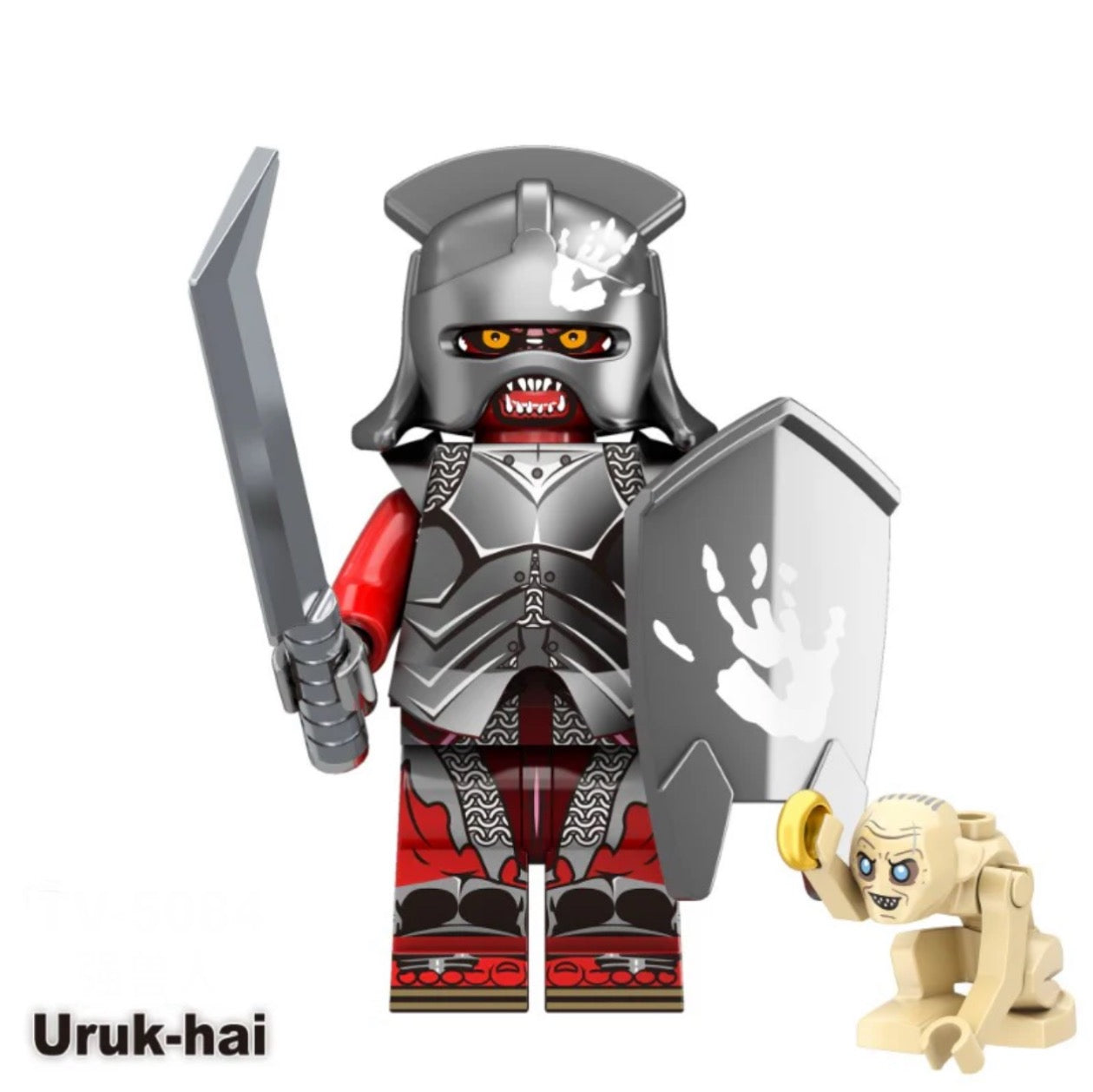 MINIFIGURE LOTR/HOBBIT/TROP UNIVERS: URUK-HAI CUSTOM