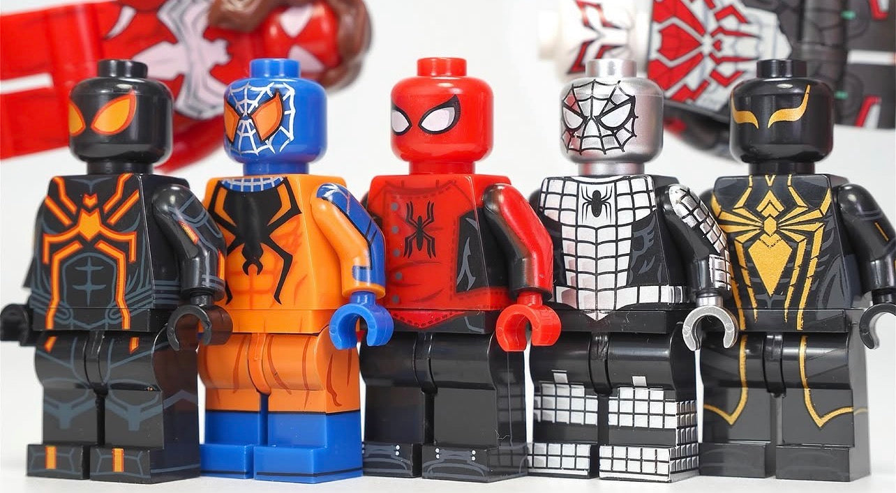 MINIFIGURE MARVEL UNIVERSE (SPIDERMAN): SPIDER-MAN LAST STAND SUIT Custom