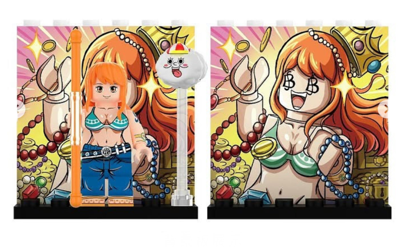 MINIFIGURE ONE PEACE UNIVERS EDITION LIMITÉE: NAMI custom